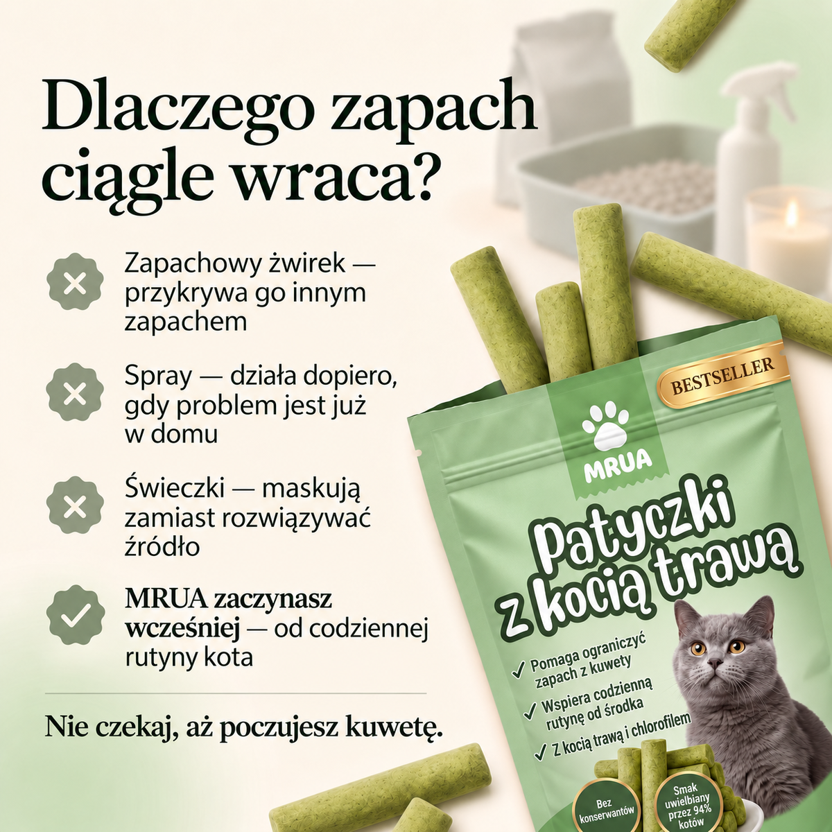 Mrua™ Opakowanie 30 szt. patyczków