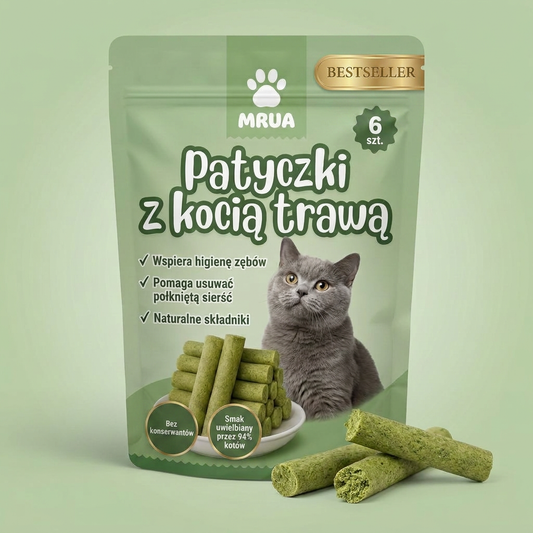 Patyczki z kocią trawą