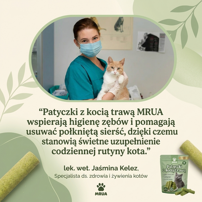 Patyczki z kocią trawą