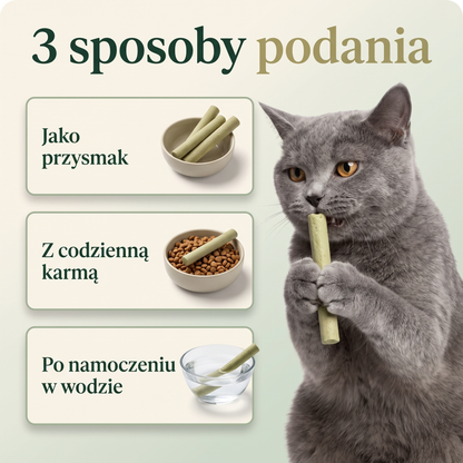Patyczki z kocią trawą